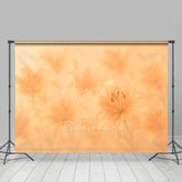 Aperturee - Aperturee Dreamy Floral Yellow Lily Vibe Photography Backdrop